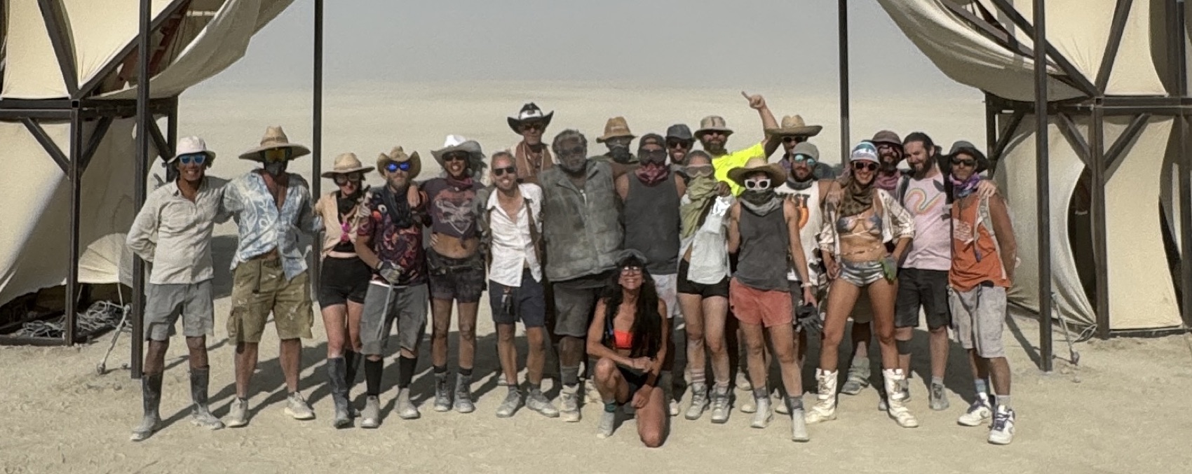 The Sphinx Gate team at Burning Man
