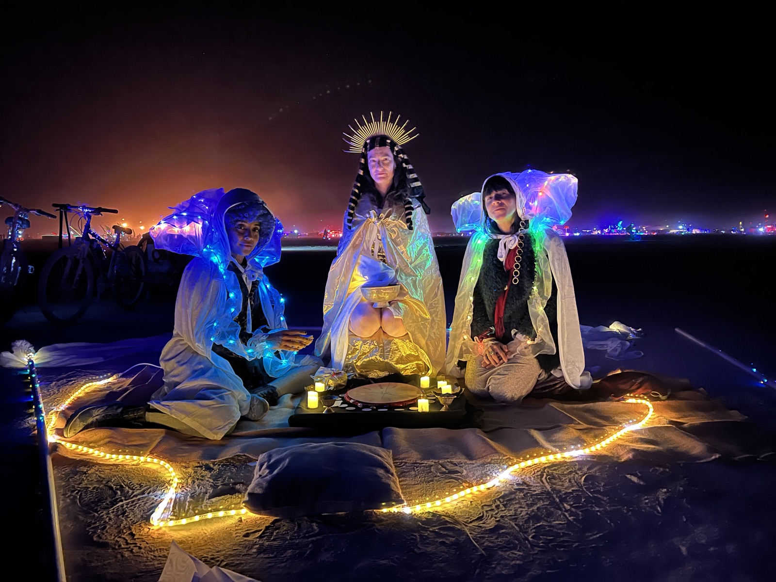 Burning Man 2022 first live prototype