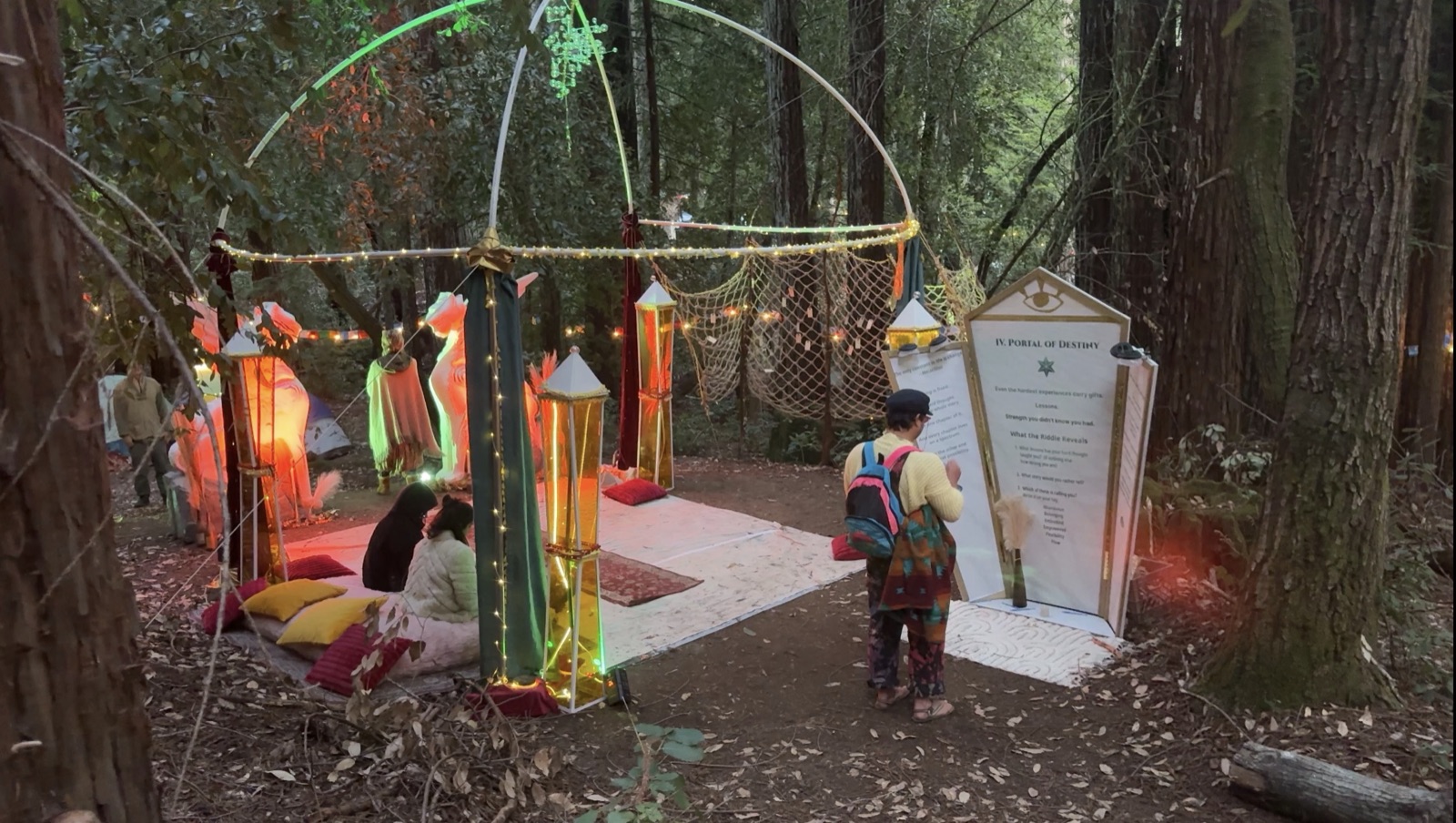 Mini Sphinx Temple at Everywhen Festival