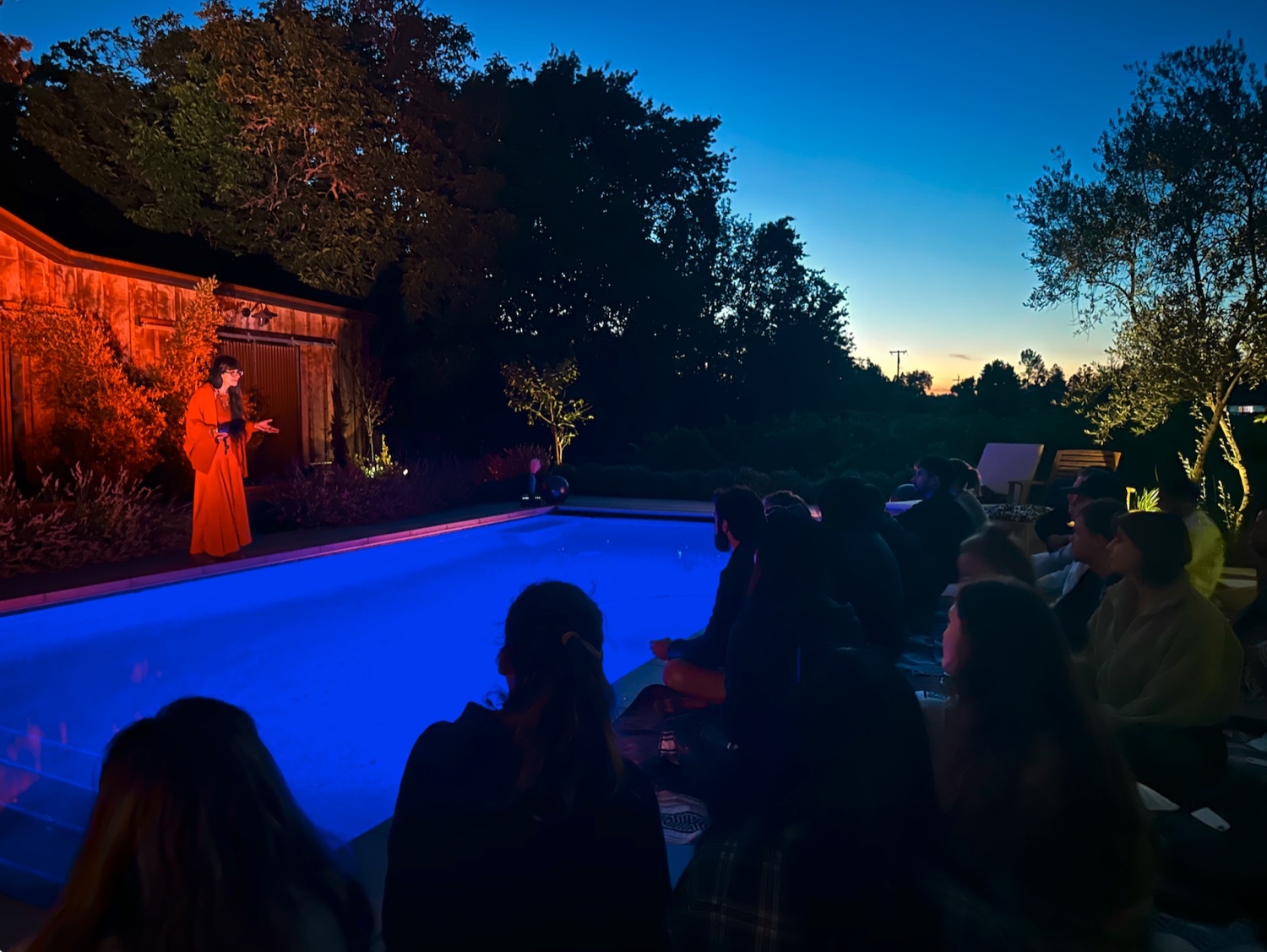 The Sphinx Riddle ritual at dusk